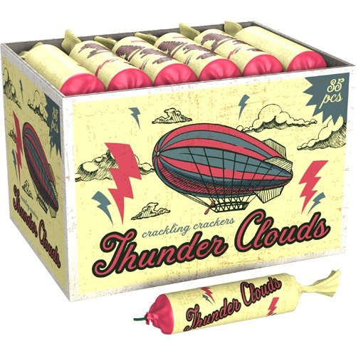 Thunder Clouds Crackling Cracker 35er-Pack